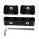 thumbnail image 3 of Separador de cables para bujías de aleación de aluminio, 12 Uds., 8mm, 9mm, 10mm, divisor de cables para motor (negro) Jadeshay A, 3 of 9