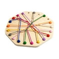 thumbnail image 3 of Juguete de cuerda para desenredar, nudos de cuerda para niños, juguete educativo temprano, clasificación mental, desata el nudo Forma octágono, 3 of 9