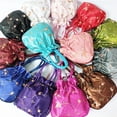thumbnail image 4 of Bolso pequeño para mujer, bolso de mano, bolso bordado de estilo étnico, monedero, bolso tipo cubo para mujer con cordón, bolso para teléfono móvil Hanfu, 4 of 6