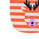 thumbnail image 3 of Toddler Bibs Double Sided Waterproof Soft Cotton Cute Cartoon Pattern Washable Bibs for Infant Boys Girls 1, 3 of 4