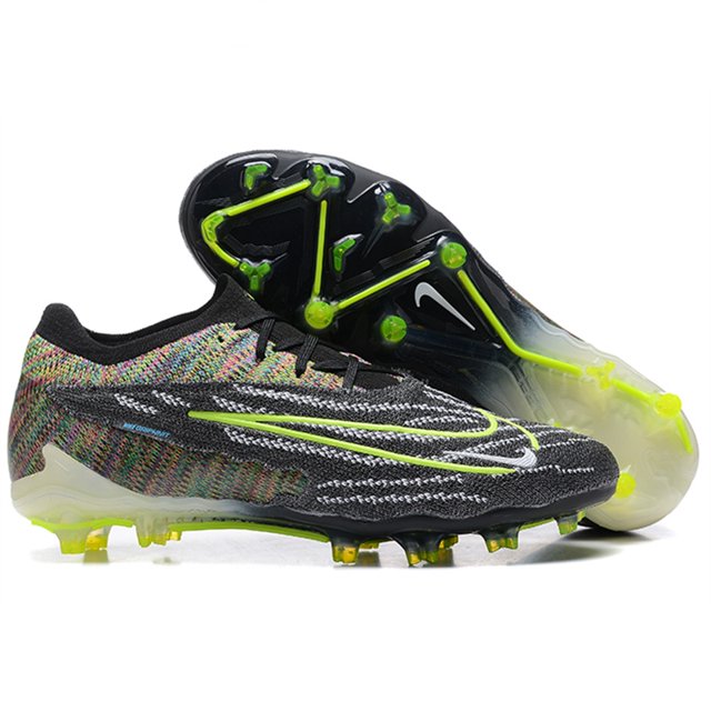 (Arrival) Phantom GX Impermeable Full Knit Original Sole FG Botas De Fútbol 39-- 45 Color Negro Mes A Juego Gao Jiahui unisex