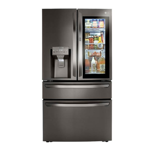 LG LRMVC2306D 23 Cu.Ft. Black Stainless French Door Smart Refrigerator
