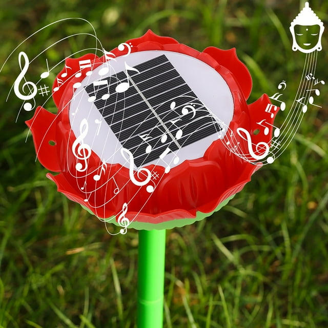 Buddha Player, Music Player, Charge Outdoors Adjust The Volume For Home Temple Red