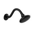 thumbnail image 5 of Design House Oakmont Classic Matte Black Bath and Shower Trim with Single-Function Shower Head, 2-Handle Faucet and Valve, 5 of 15