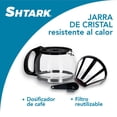 thumbnail image 4 of Cafetera de Goteo Shtark 6 Tazas SHTCAFSA Color Negro, 4 of 6