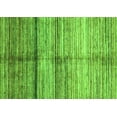 thumbnail image 1 of Ahgly Company Indoor Rectangle Oriental Green Modern Area Rugs, 3' x 5', 1 of 4