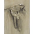 thumbnail image 3 of Frank Dicksee 11x14 Black Modern Framed Museum Art Print Titled - Study for ‘La Belle Lady Without Merciless’, 3 of 5