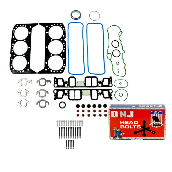 DNJ HGB3205 Cylinder Head Gasket Set Fits Cars & Trucks 07-14 Chevrolet GMC 4.3L OHV 12V