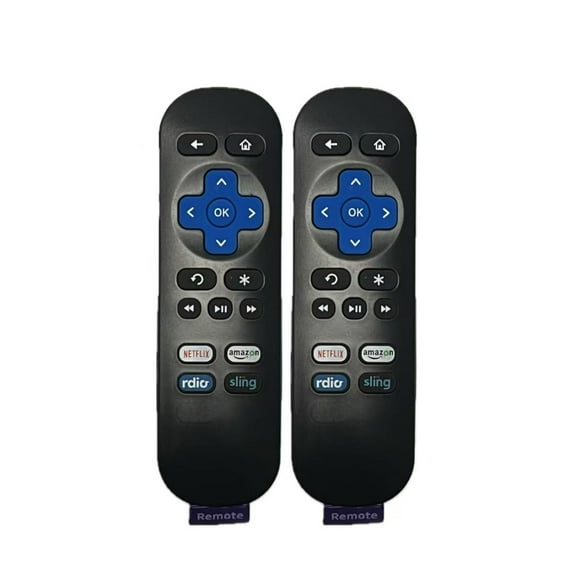 (2 Pack) Replaced Remote Compatible with ROKU Box, ROKU Express, ROKU Premiere, ROKU Player, ROKU 1 2 3 4 NOT for Any ROKU Stick or ROKU TV