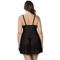 thumbnail image 2 of Parfait Lily Babydoll with Thong Panties P5818, 2 of 4