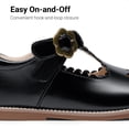 thumbnail image 5 of DREAM PAIRS Girls' Mary Jane School Dress Shoes with Wide Toe Box, Hook-and-Loop Strap & Slip-Resistant Outsole, 5 of 6