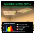 thumbnail image 4 of 65W LM281B Full Spectrum LED Grow Light Dimmable Growing Lamp For Indoor Plant Flower, 4 of 7