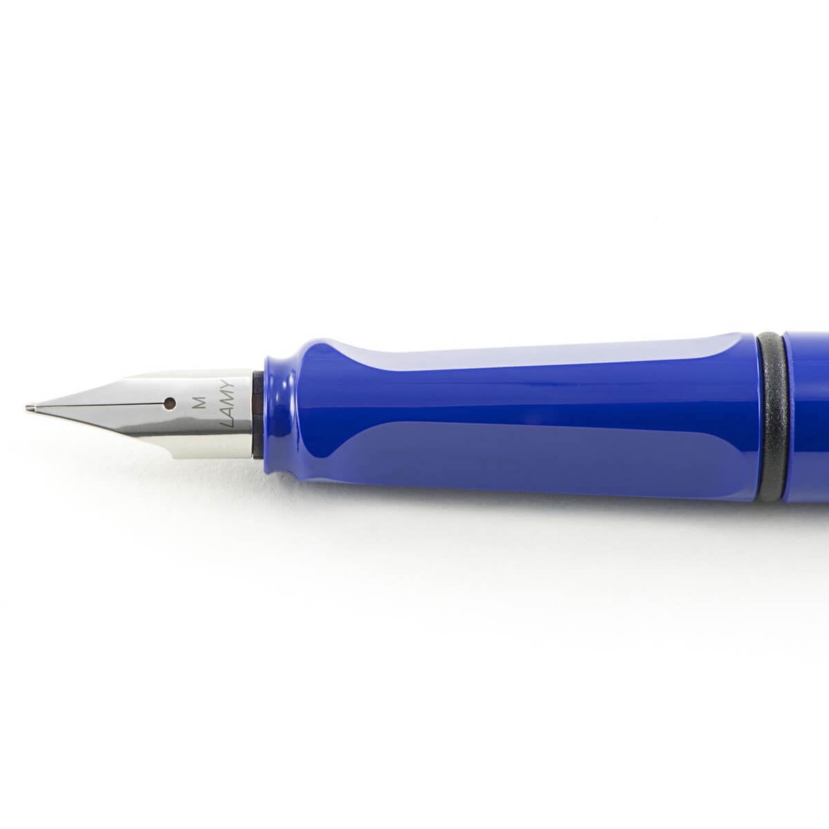 LAMY Blue Safari Fountain Pen with Medium Nib and Blue Ink (L14M)