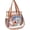 Brown_removable Strap, variant on Clear Bag for Stadium Events 12x6x12 - Stadium Approved Clear Tote Bag for  Events  Day Concert and Work