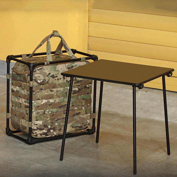 Mesa De Acampada Mesa De Acampada Mesa de camping Diseño de mano Mesa al aire libre Mesa táctica para picnic para barbacoa