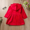 thumbnail image 3 of Lindreshi Winter Coats for Toddler Girls and Boys Toddler Kids Baby Girl Long Sleeve Solid Ruched Hooded Windproof Coat Outwear, 3 of 9