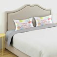 thumbnail image 3 of GZHJMY Easter Standard Satin Pillowcase Happy Easter Colorful Eggs Pillow Case Cover Home Bedding Smoothy Ultra Soft Pillow Cover Rectangle Bedding Deco Home Decor, 3 of 7