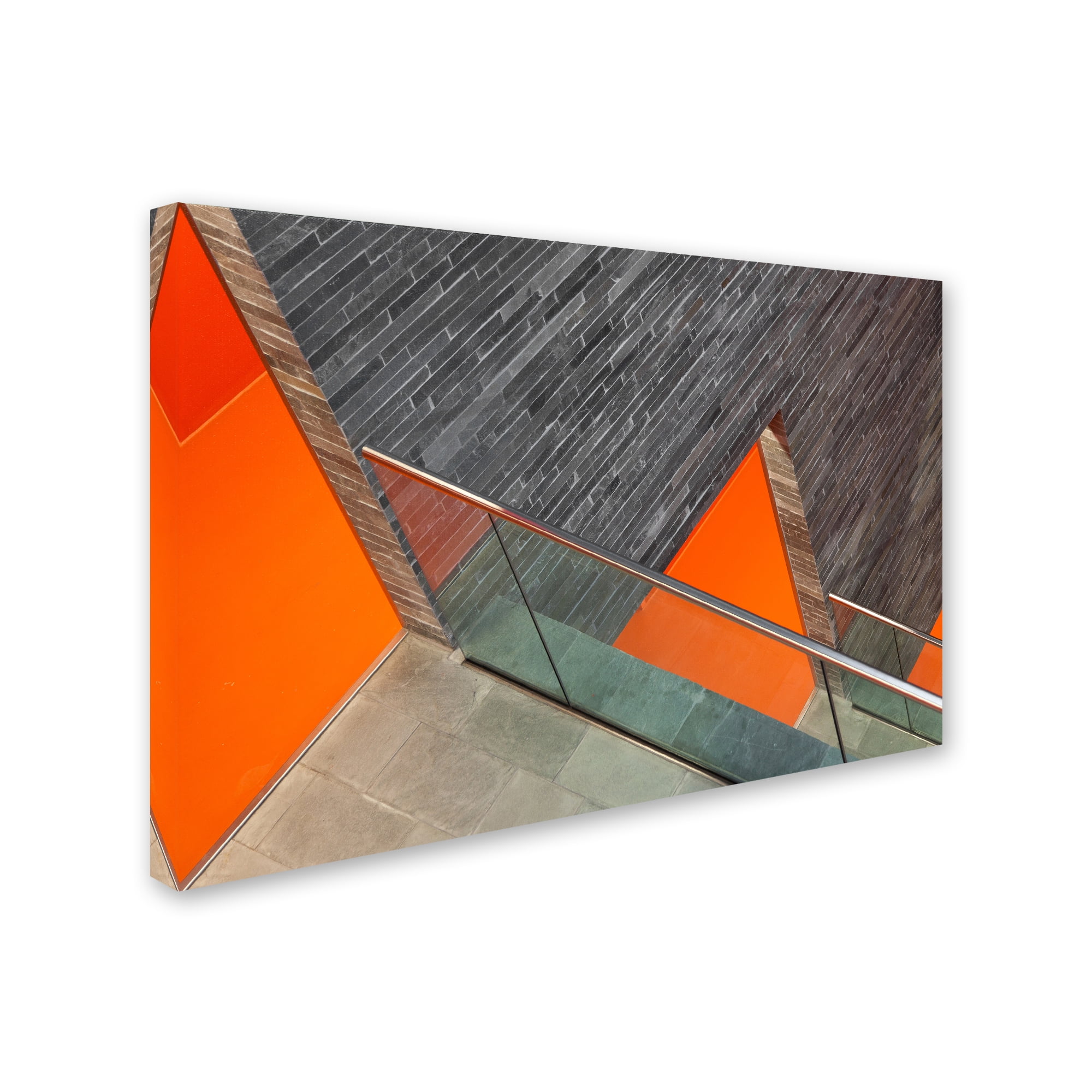 Trademark Fine Art 'Repeat The Orange' Canvas Art by Jeroen Van De
