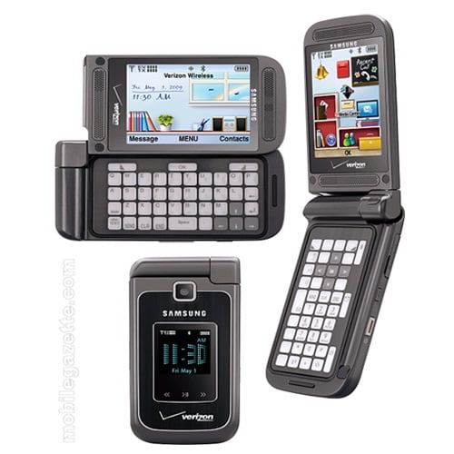 Samsung Alias 2 SCH-U750 Téléphone Factice / Téléphone Jouet (Gris Foncé)