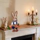 thumbnail image 5 of Decoraciones de Pascua, adornos de Pascua, accesorios de regalo de Pascua, conejos tejidos con hierba, adorables conejos, adorno colgante hecho a mano estilo bosque, regalo, adorno de madera, 5 of 6