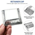 thumbnail image 2 of Koolleo 24pcs Deck Post Base Anchor Base Plate Railing Base Cover Railing Base Skirt, 2 of 6