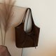 thumbnail image 3 of Bolso Tote Bandolera 8846 Gran Capacidad Piel Lijada (Café), 3 of 9
