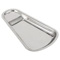 thumbnail image 2 of Dekaim Tray Stainless Steel Buffet Food Clip Spoon Towel Storage Tray Tableware Kitchen Accessory(Fan-Shaped), 2 of 8
