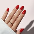 thumbnail image 1 of Gel suave BtartBox Short Red de Press On Nails con pegamento para uñas, 1 of 7