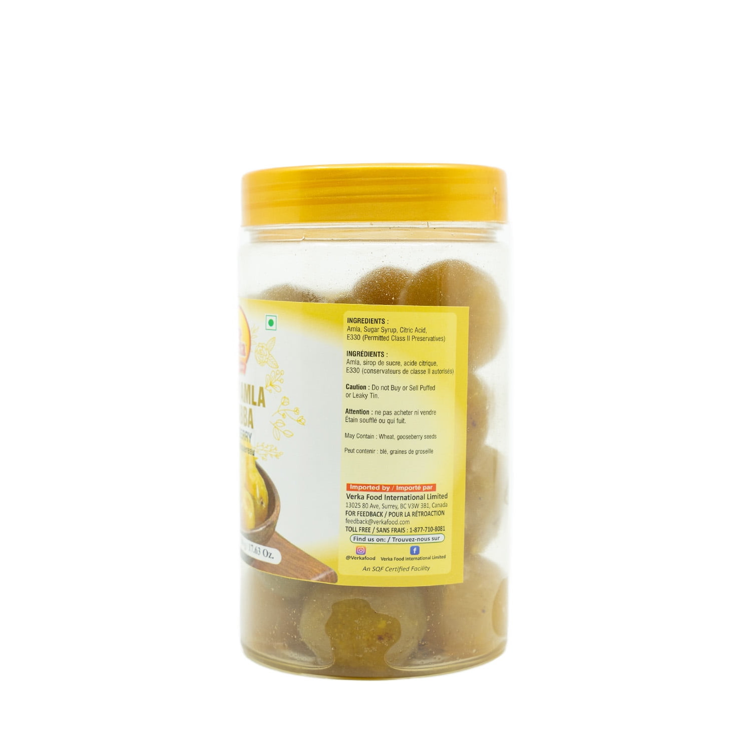 Verka Glazed Amla Murabba, 500g