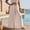 Beige, variant on Pants For Women Cotton Linen Pleated Wide Leg Skirt Pants with Belt High Waist Casual Summer Vacation Trousers Khaki L