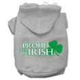 thumbnail image 1 of Proud To Be Irish Screen Print Pet Hoodies Grey Size Xxxl (20), 1 of 1