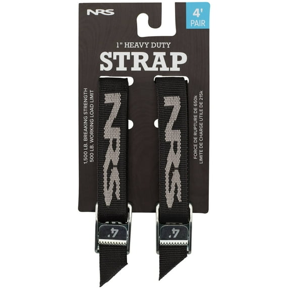NRS 4' Strap Pair Stealth Black