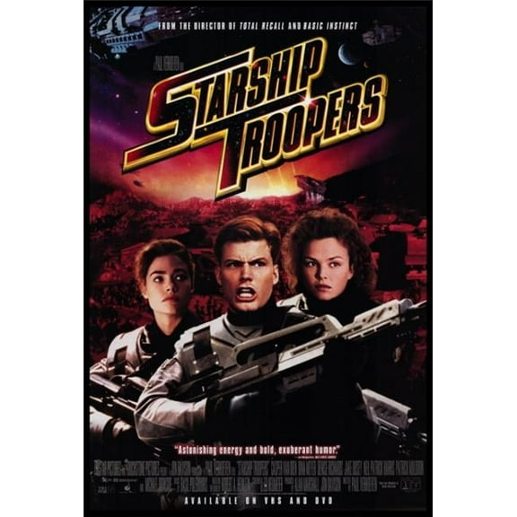 Pop Culture Graphics Starship Troopers Movie Poster Print - 27 x 40