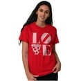 thumbnail image 3 of Pizza Lovers Italian Foodie Love Women's Plus Size Graphic Tee Brisco Brands 4X, 3 of 4
