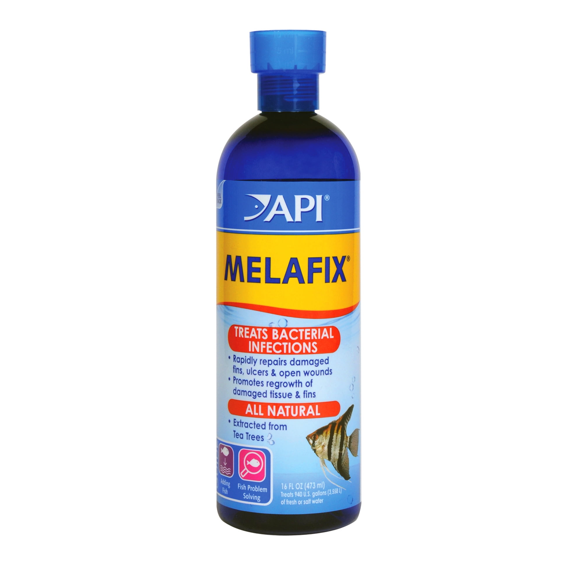 API Melafix, Freshwater Fish Bacterial Infection Remedy, 16 oz