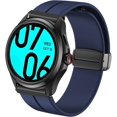 thumbnail image 1 of AIR-Compatible Ticwatch Pro 5 Smartwatch Bands, 24mm Soft Silicone Magnetic Buckle Sport Wristband Replacement Straps Compatible for Ticwatch Pro 5 Android Smartwatch, 1 of 4
