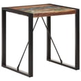 thumbnail image 4 of vidaXL Dining Table 27.6"x27.6"x29.5" Solid Reclaimed Wood, 4 of 5