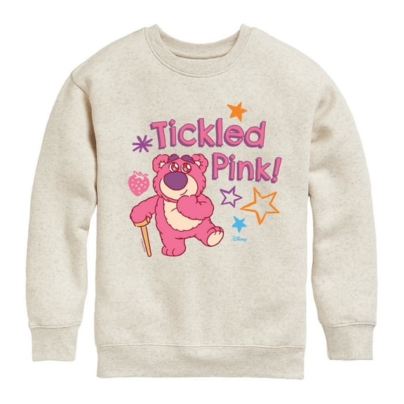 Toy Story - Lotso Tickled Pink - Toddler & Youth Crewneck Fleece Sweatshirt