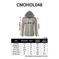 thumbnail image 6 of H2H Mens Casual Slim Fit Long Sleeve Lightweight Zip-up Hoodie With Kanga Pocket (CMOHOL048), 6 of 6