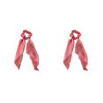 thumbnail image 2 of Qarigey Diadema clásica y elegante de color sólido con fuerte elasticidad Hold Stylr All Day All Trend Match Exquisite Craft Pink Rosa 2Conjunto, 2 of 6