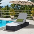 thumbnail image 2 of Outsunny Rattan Outdoor Sun Lounger, 2 of 10