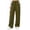 *Army Green, variant on ClodeEU Women Elastic High Waist Wide Leg Sweatpants ,Casual Loose Pant with Pcokets ,Women's Plus L