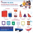 thumbnail image 4 of Juego de Bloques De Construcción Magnéticos Magni Blocs 104 Pz, 4 of 6