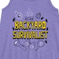 thumbnail image 2 of Instant Message - Backyard Survivalist - Toddler & Youth Girls A-line Dress, 2 of 5
