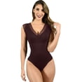 thumbnail image 1 of Pantyblusa Body Tanga Fajas Colombianas Reductoras Moldeadoras de Fiorella Shapewear 708W Fiorella Shapewear  708W, 1 of 2