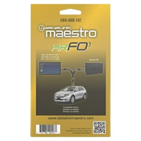 Maestro - Radio Wiring T-Harness for Select 2006-16 Ford Vehicles with HU Connectors - Black