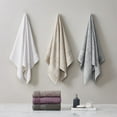 thumbnail image 5 of Madison Park Signature Luce 6-Piece Egyptian Cotton Towel Set in White, 5 of 5