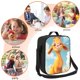 thumbnail image 5 of Disketp Happy Goat In Meadow Bolsa Térmica Estampada para Almuerzo, Lonchera para Hombres y Mujeres Adultos, 5 of 7