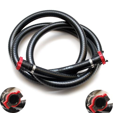 Tracker 98 Inch Flow-Rite Qwik-Lok Boat Livewell 3/4 Hose - Straight Connectors