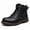 Black, variant on Boots for Men Casual Dress Retro Lace Up Motorcycle Boots